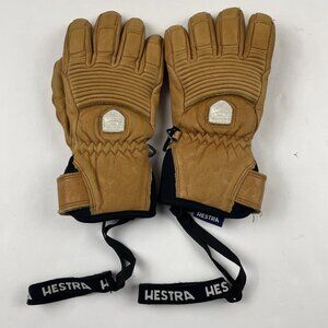 Hestra Alpine Pro Fall Line 5 Finger Gloves Adult 6 Cork Color Soft Faux Leather